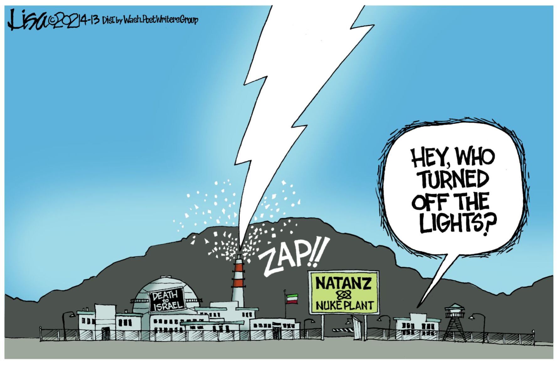 Lisa Benson cartoon